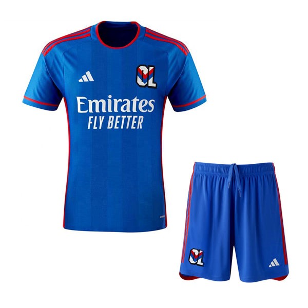 Camiseta Lyon Segunda equipo Niño 2023-24